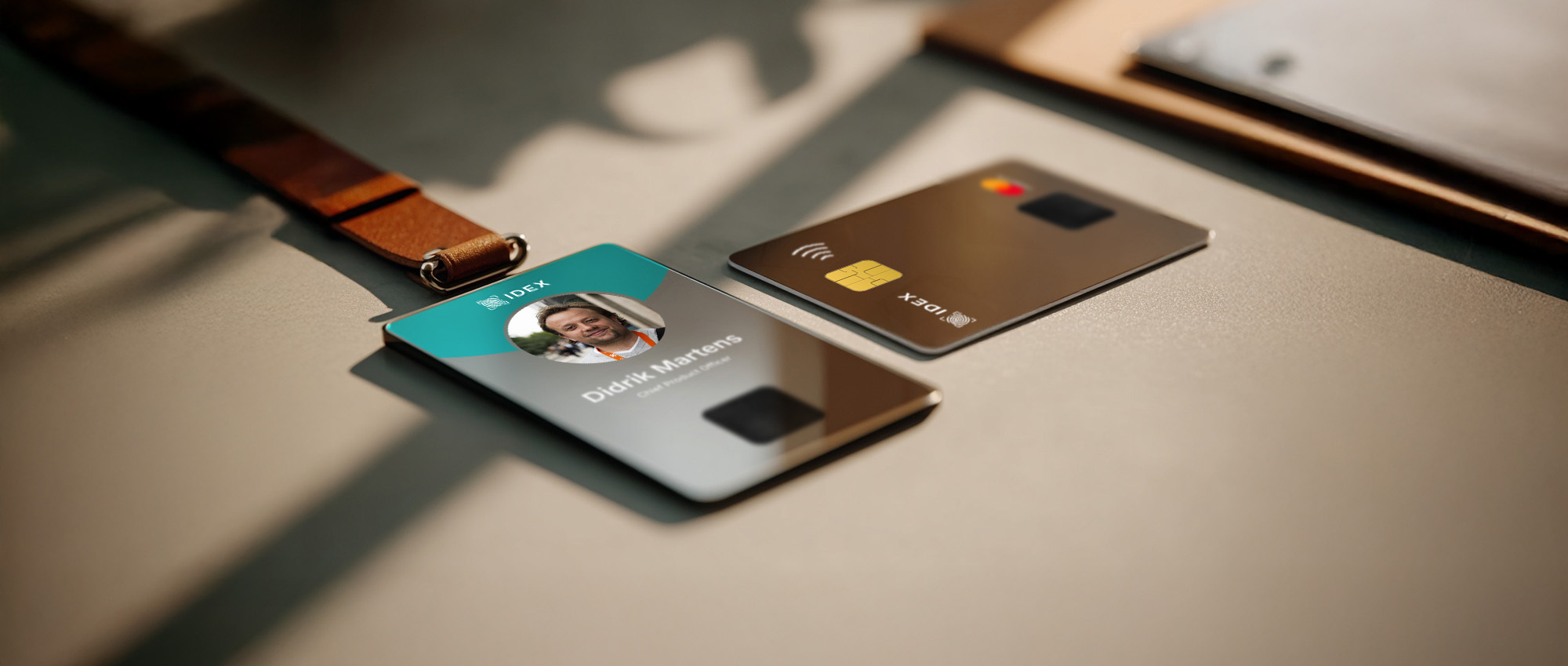 IDEX access and payment cards